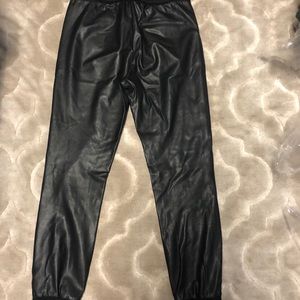 Zara size small vegan joggers